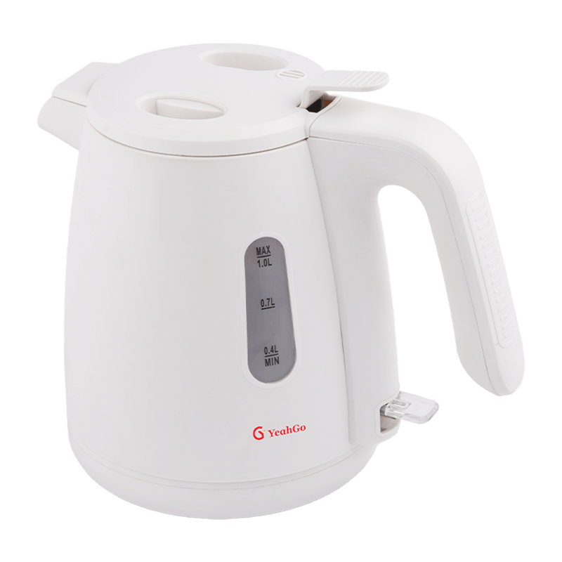 1.0L Food-Grade PP Anti-Tip Electric Kettle